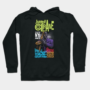 Coltrane Live Poster 2 Hoodie